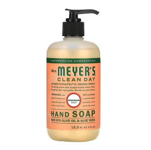 Hand Soap, Geranium, 12.5 fl oz (370 ml)