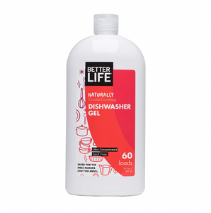 Better Life, Natural Dishwasher Gel Detergent, 30 oz