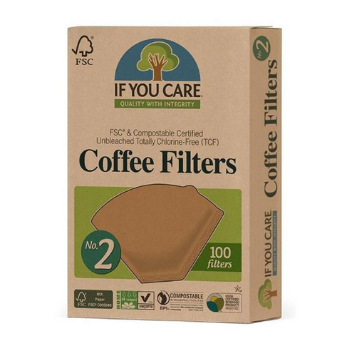 Coffee Filters, No. 2 Size, 100 Filters