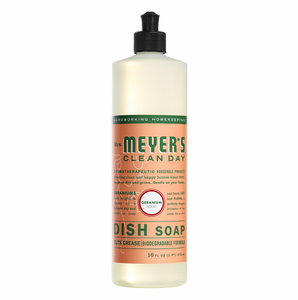 Mrs. Meyers Clean Day, Geranium Dish Soap, 16 fl oz (473 ml)