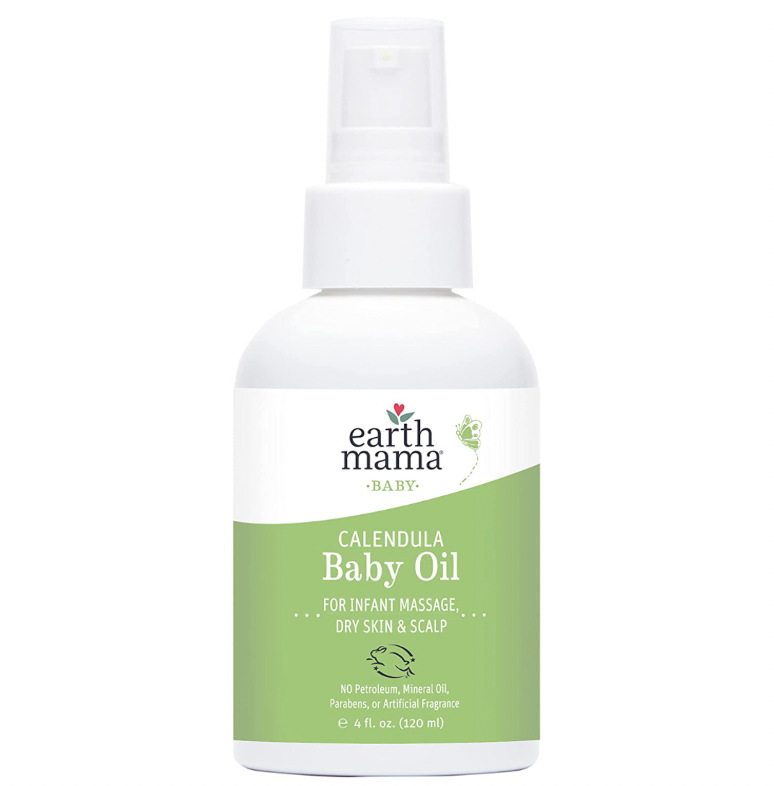 Calendula Baby Oil for Infant Massage, 120ml
